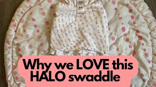 VIRAL HALO SLEEP SACK SWADDLE - My 5 Month Old SLEEPS ALL NIGHT by Mama Cassidy Reviews 90 views 2 months ago 1 minute, 2 seconds