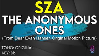 SZA - The Anonymous Ones (from Dear Evan Hansen) - Karaoke Instrumental
