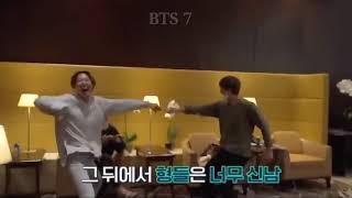 J-Hope And Jin Dancing