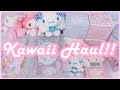 Huge kawaii shopping haul