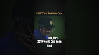 2019 World Cup semi final mahi run out last math for Indian Jersey so bed moment 😭😭😭