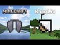 Minecraft elytra vs bloxdio hang glidders  bloxd man