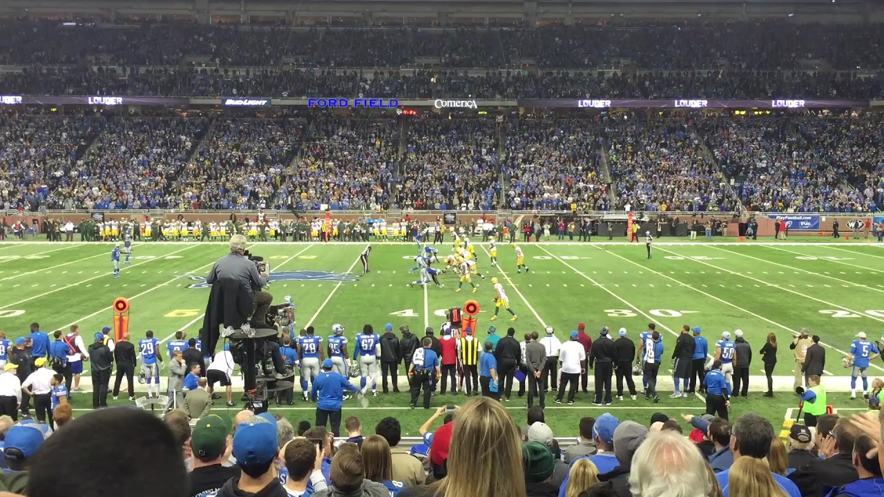 Aaron Rodgers game winning Hail Mary against Detroit Lions 12/3/15