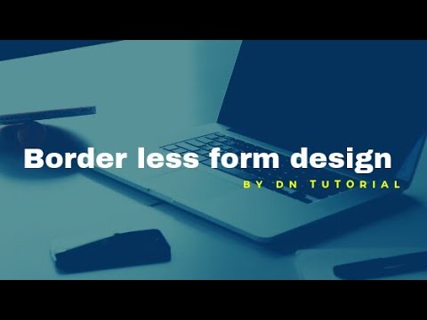 How to create border less moveable form in c# visual studio.