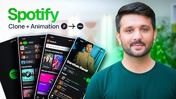 Spotify Clone in Figma + Jitter | UI/UX Design Tutorial (Portfolio Project)