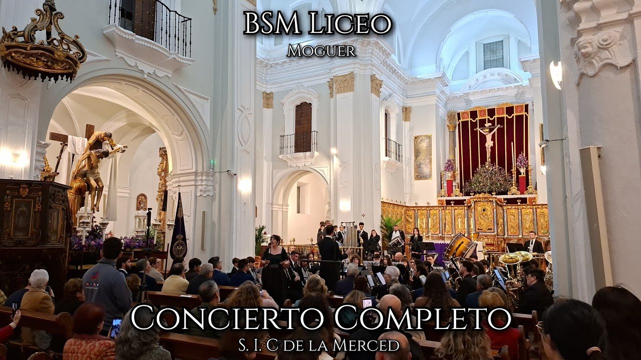 BSM Liceo (Moguer) // Concierto en la S. I. C de la Merced // Huelva 2026 4K
