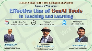 Effective Use of Generative AI Tools in Teaching and Learning