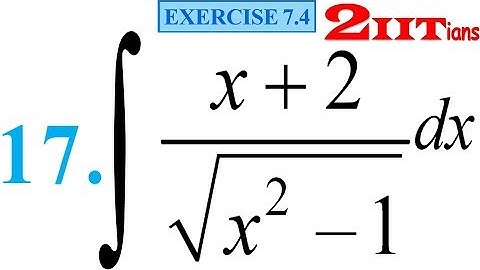 Integrals Exercise 7.4 Q 17 NCERT Class XII | IIT JEE