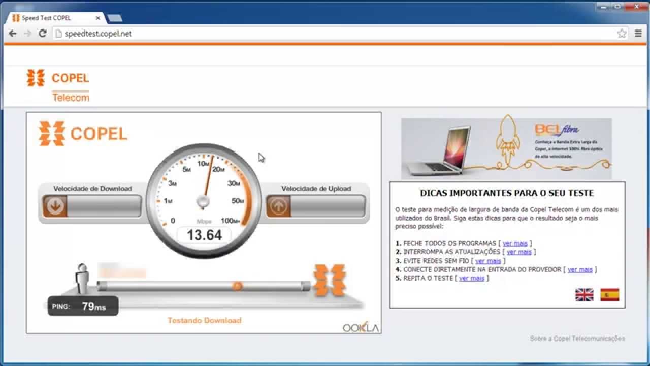 Aprenda Como Testar A Velocidade Da Sua Internet Youtube