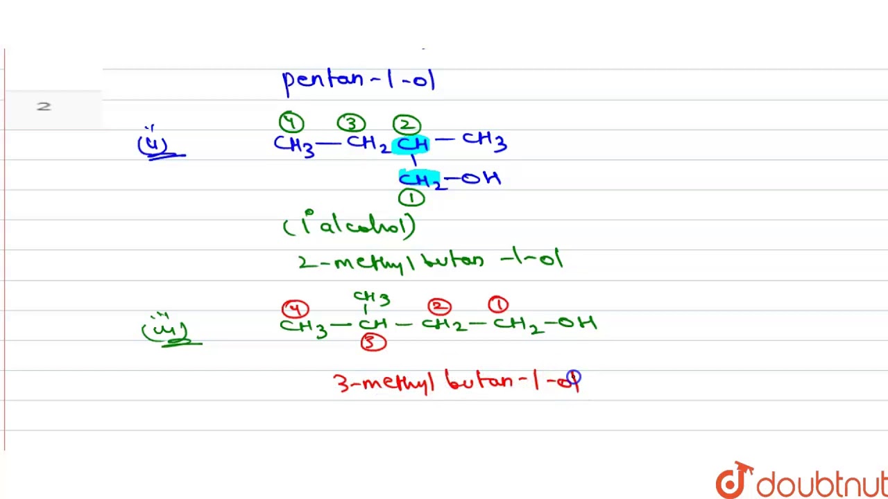How Many Isomers Of `C_(5)H_(11)Oh` Will Be Primary Alcohols ?