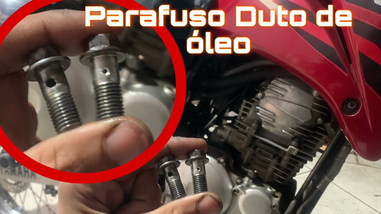 Parafuso Duto de Óleo Yamaha Lander 2008
