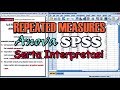 Tutorial Uji Repeated Measures Anova dengan SPSS Serta Interpretasi