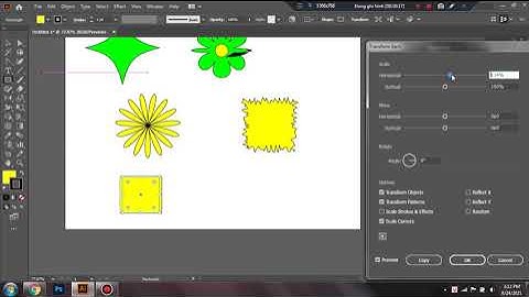 Bài 12 Biến dạng đối tượng với Pucker & Bloat, Warp Object trong Illustrator