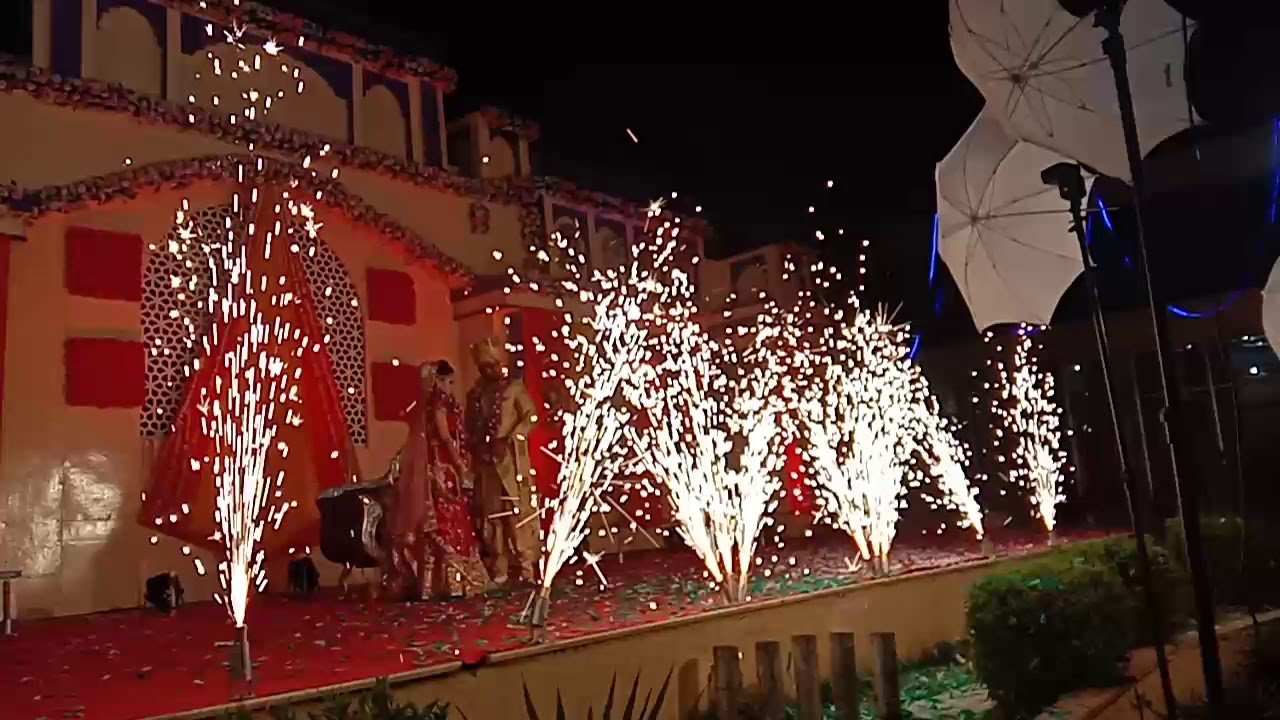 Cold fire work - YouTube