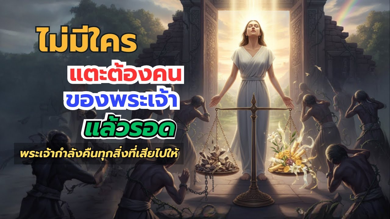 ไม่มีใครแตะต้องคนของพระเจ้าแล้วรอด พระเจ้ากำลังคืนทุกสิ่งที่เสียไปให้ #ตื่นรู้ #ผู้ถูกเลือก