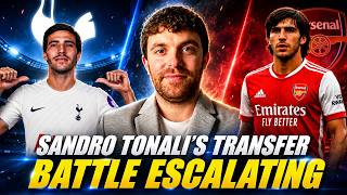 Arsenal And Spurs Fighting For Sandro Tonali's Signature | Bernardo Silva Signs Madrid Deal !!