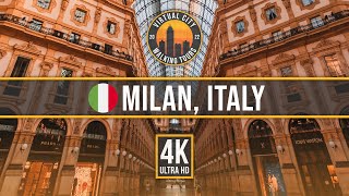 🇮🇹 MILAN, ITALY – Virtual City Walking Tour (Duomo & Navigli) 2023 [4K Walk]