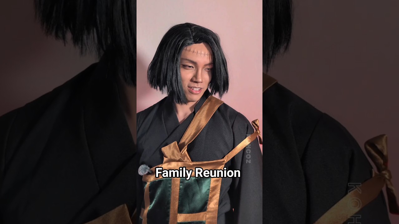 these tubi live actions getting out of hand💀 #jjk #jujutsukaisen #cosplay #kenjaku #yuji #itadori