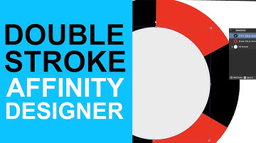 Double Color Stroke In Affinity Designer | How To