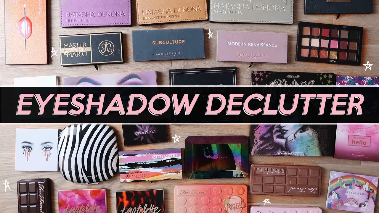 EYESHADOW PALETTES I'M THROWING OUT (& What i'm Keeping) | Jamie Paige