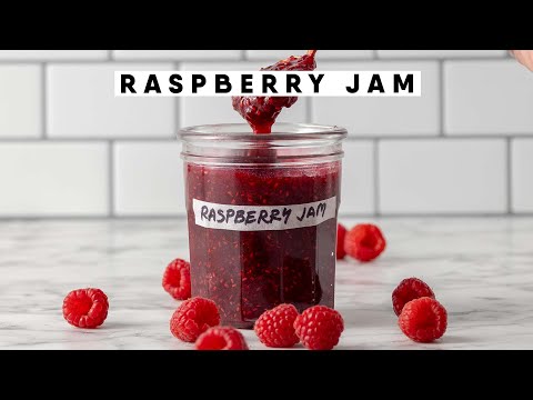 Fresh Raspberry Jam Recipe | Bright, Thick, and Easy Small Batch Jam