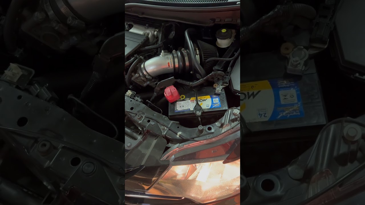Honda Civic Si 9th Gen K24 - K&N Typhoon Intake Before and After Sound