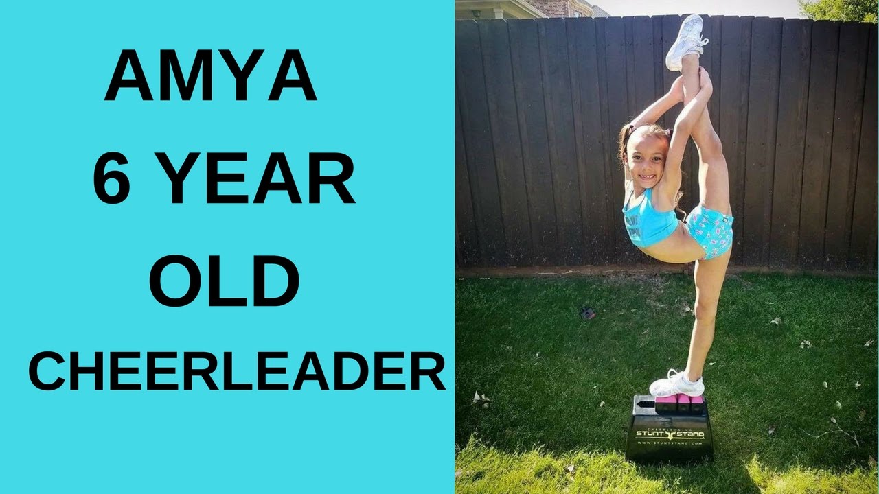 Amya a 6 year old cheerleader! YouTube