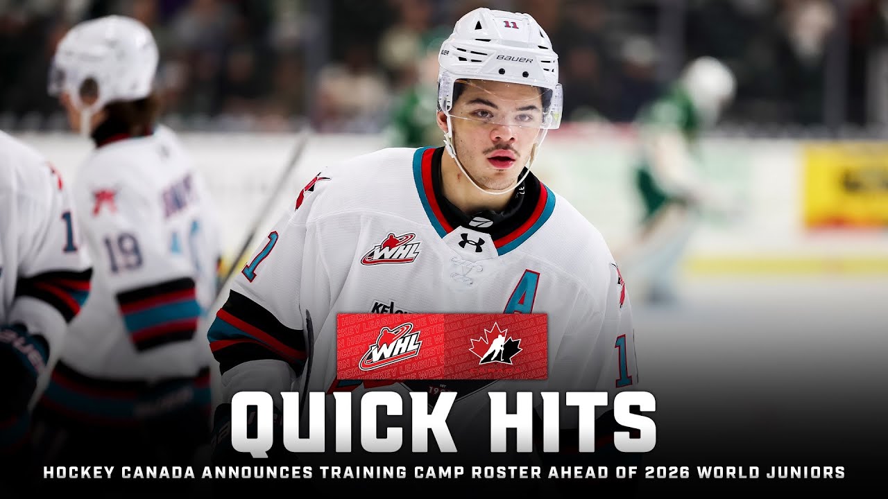 Краткий обзор WHL | Hockey Canada представила состав тренировочного лагеря перед чемпионатом мира...