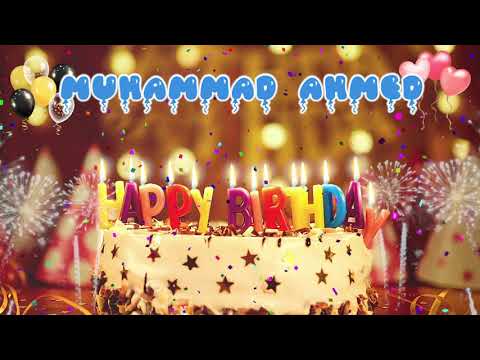 MUHAMMAD AHMED Birthday Song – Happy Birthday Muhammad Ahmed