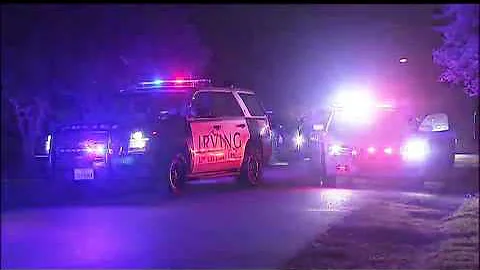 Police chase Irving carjacking suspect
