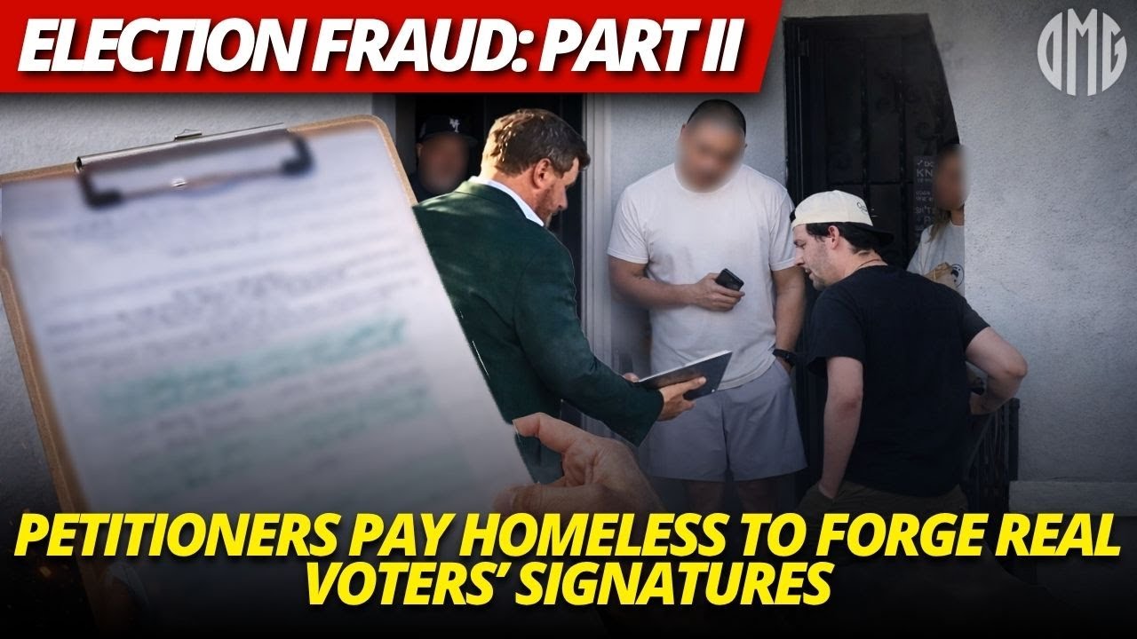In-Person ELECTION FRAUD CRIMES Caught On Camera