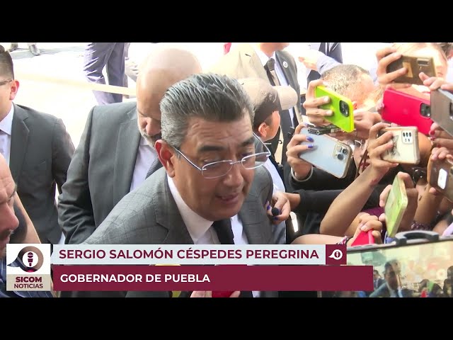 ✅🗳️ #Puebla no registra focos rojos durante el presente proceso electoral: Sergio Salomón Céspedes