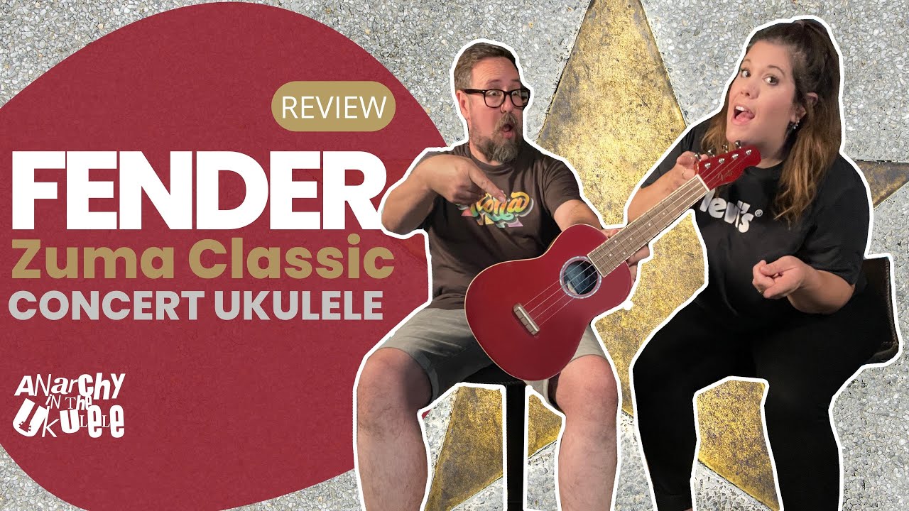 Fender Zuma Concert Ukulele Review YouTube