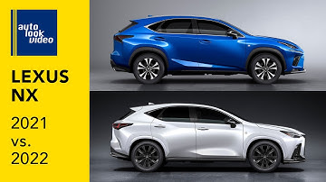 2021 Lexus NX vs. 2022 Lexus NX - New and Old Comparison