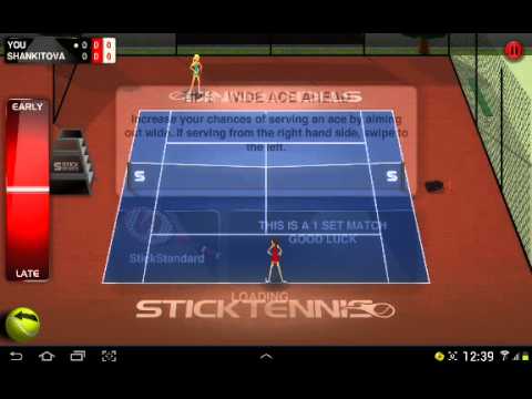 Прохождение Stick Tennis #1