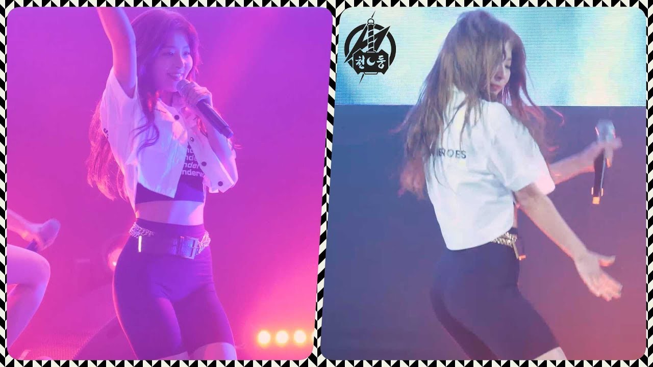 190721 레드벨벳 슬기 직캠[4K] 'RBB (REALLY BAD BOY)' Red Velvet SeulGi Fancam @LG V50 듀얼스크린으로한판붙자 By 천둥