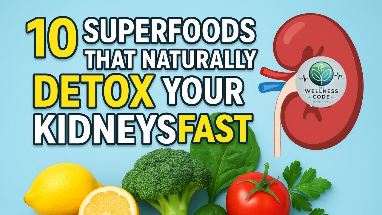 10 Superfoods That Naturally Detox Your Kidneys FAST - YouTube