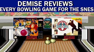 I Review Every Bowling Game For SNES
