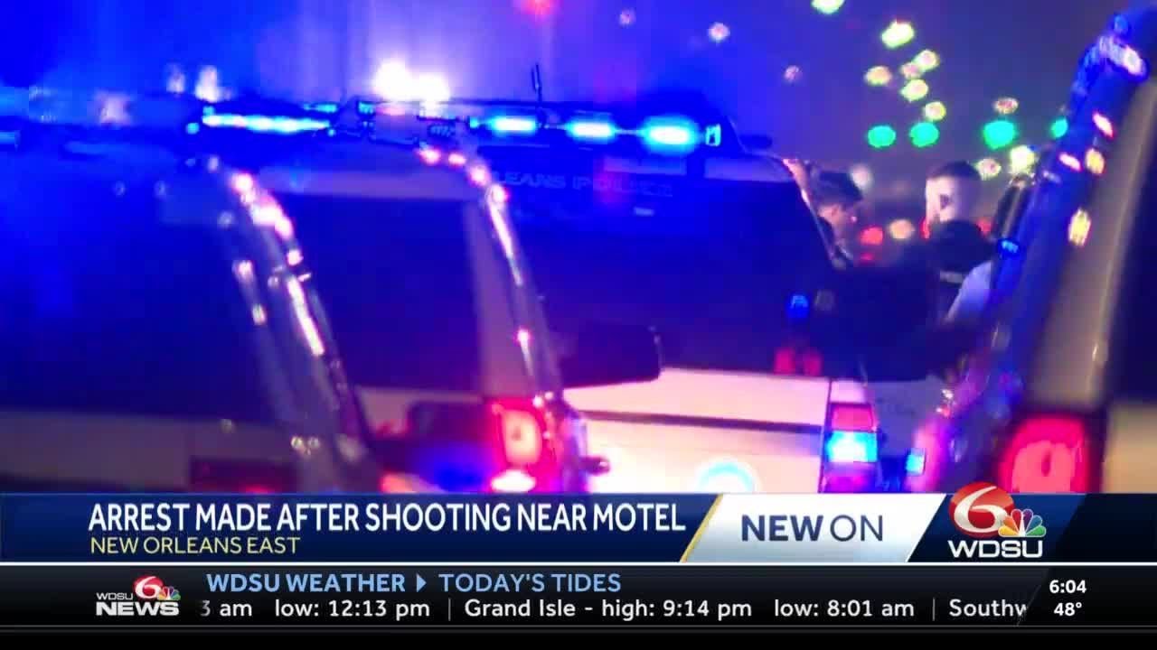 NOPD makes arrest in motel shooting - YouTube