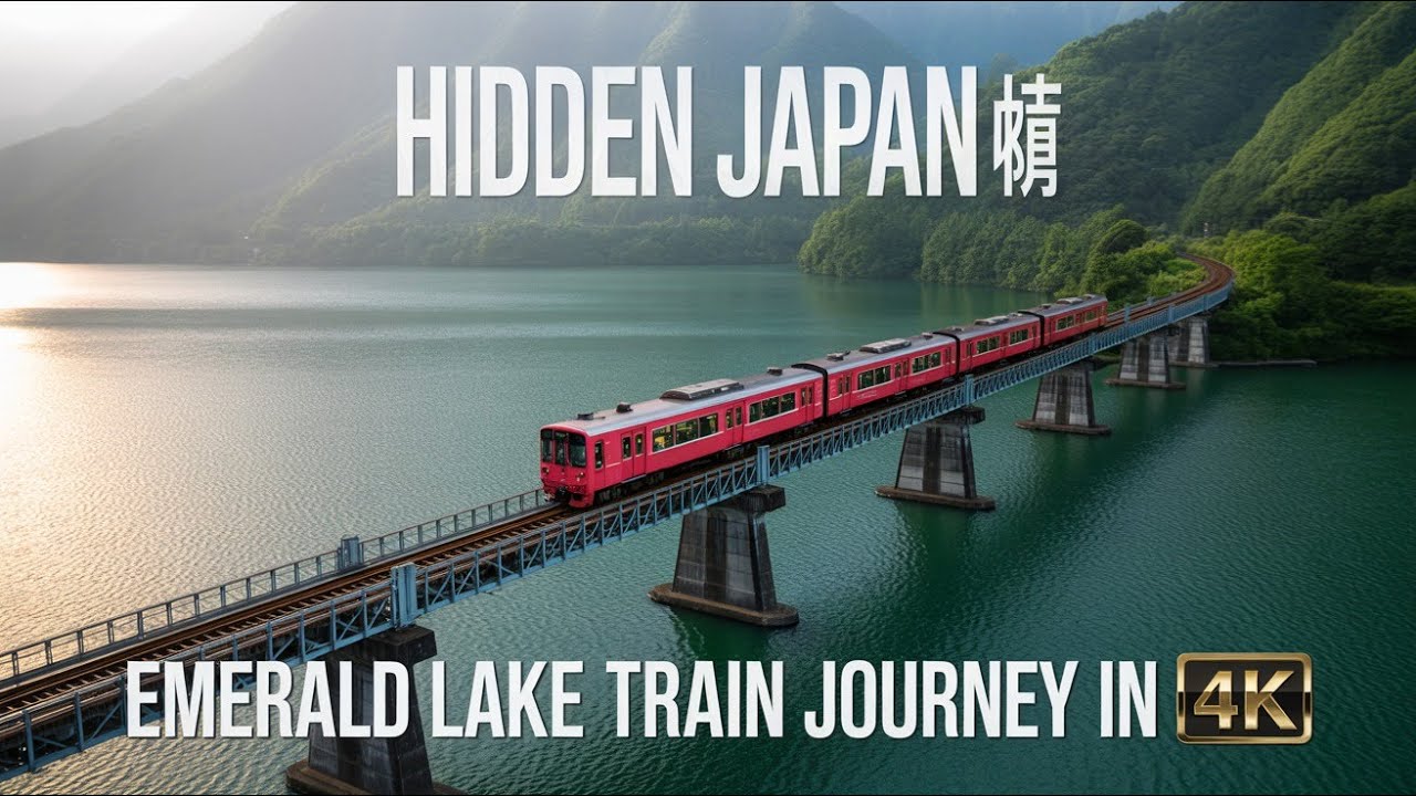 🎋 Discover Shizuoka’s Hidden Gem 4K Train Trip Through Japan’s Emerald Lake
