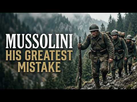 Why Mussolini’s "Easy" Invasion Became a 6-Month Disaster