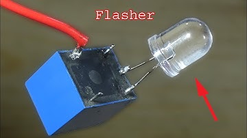 How to make a turn indicator light flasher, Relay flasher