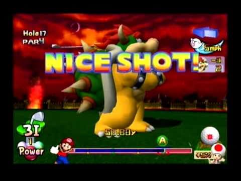 Let's Play Mario Golf: Toadstool Tour - Tournament - Bowser Championship (Part 3 of 3)