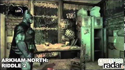 Batman: Arkham Asylum - Riddle Solutions - Arkham North