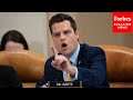 'They Didn't Seem To Give A Damn': Gaetz Explodes At Dems In Fiery House Speech