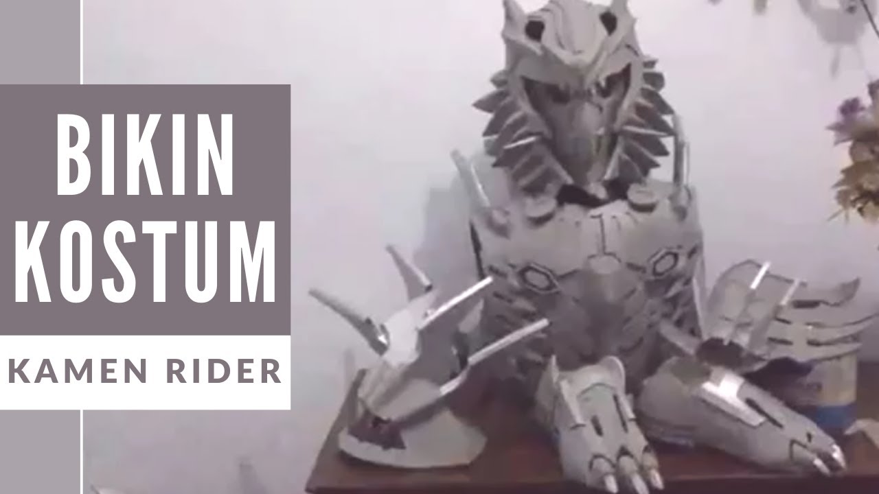 Bikin Kostum Kamen Rider Wolf Orphnoch (COSPLAY!) - YouTube