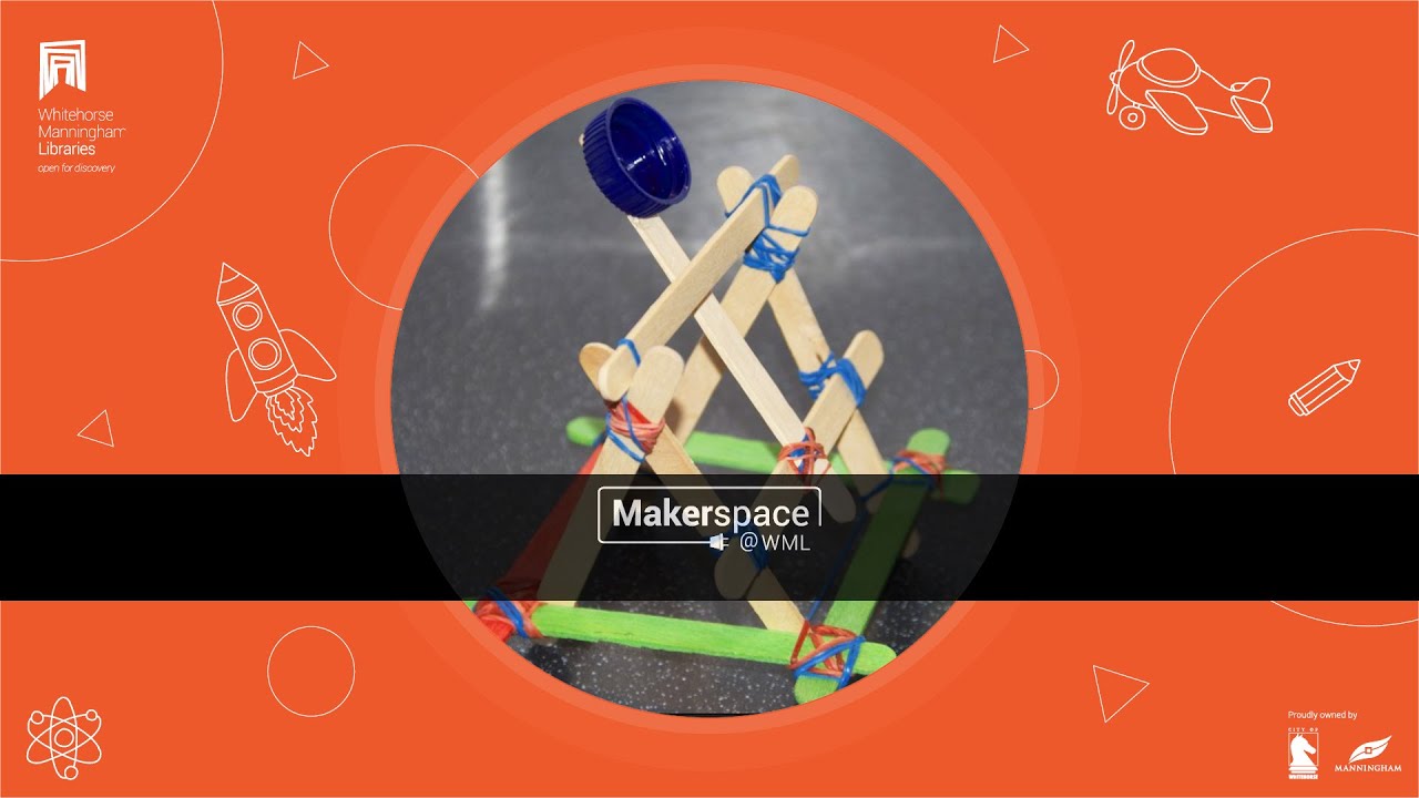 Makerspace Live: Icy Pole Stick Catapults