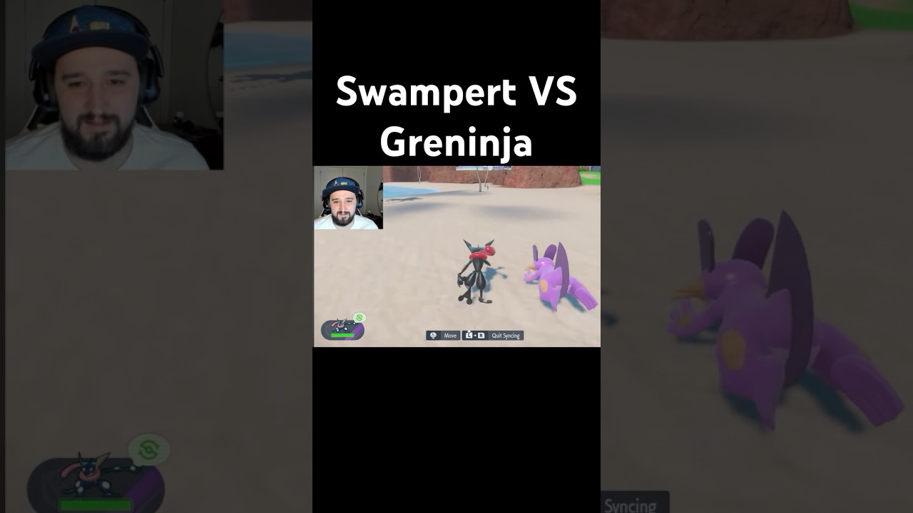Swampert VS Greninja! Synchro Machine Races! Water Starters! Pokémon S&V DLC!