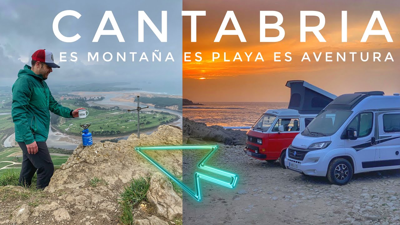 RUTA en CAMPER por el NORTE de ESPAÑA ROAD TRIP CANTABRIA | CAMPING GAS en la PLAYA