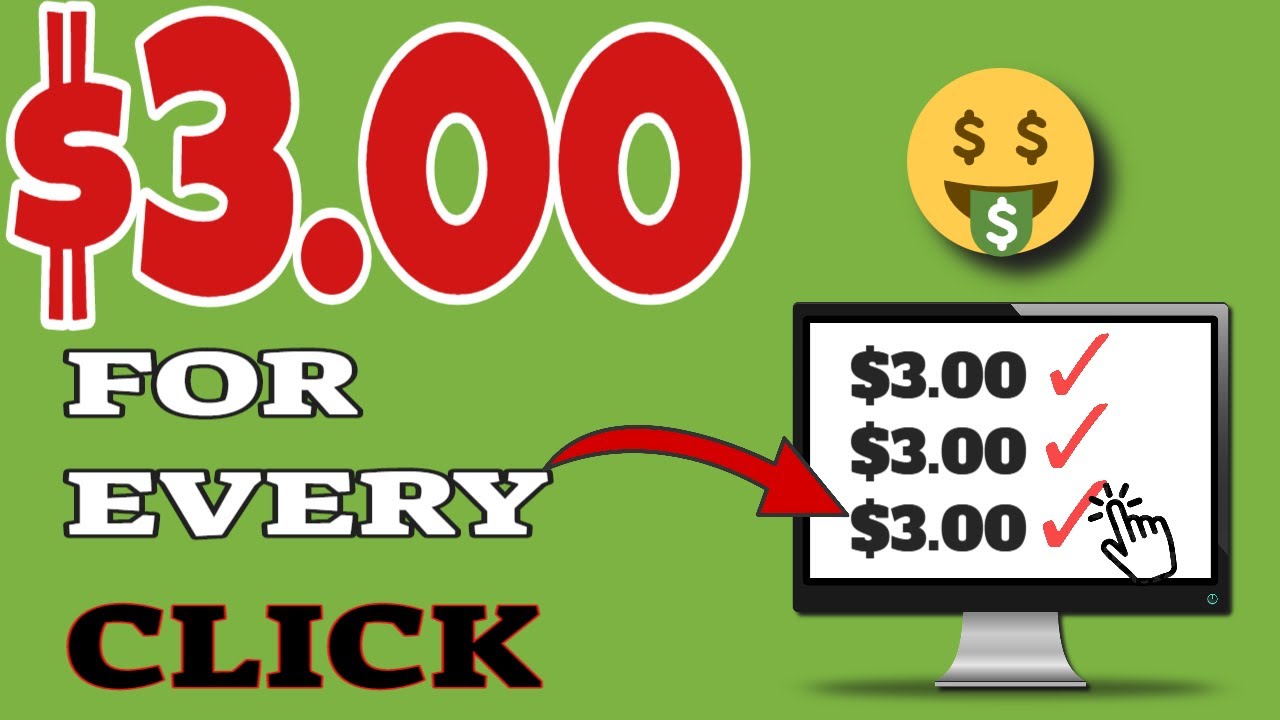 ⁣EARN $3.00 EVERY CLICK FAST ! (Make Money Online)